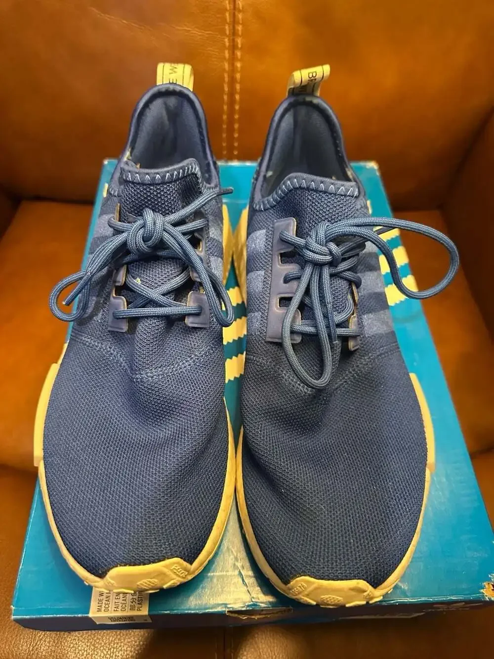 Men’s Adidas NMD_R1 Royal Blue Grey GX4601
